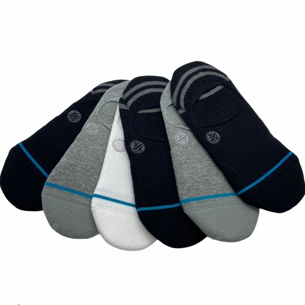 (6) Stance Solids No Show Basic Socks